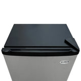 KoolMore 21 in. Convertible Refrigerator/Freezer 4.2 cu. ft. in Silver