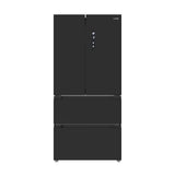 KoolMore 17.9 Cu. Ft. 33-Inch 4-Door French Door Refrigerator with Manual Twist Ice Maker, Black