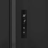 KoolMore 15.6 Cu. Ft. 33-Inch Side-by-Side Refrigerator with Manual Twist Ice Maker, Black