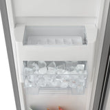 KoolMore 15.6 Cu. Ft. 33-Inch Side-by-Side Refrigerator with Manual Twist Ice Maker, Black