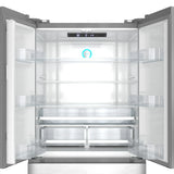 KoolMore 20.3 Cu. Ft. 36-Inch French Door Refrigerator with Automatic Ice Maker, Stainless Steel