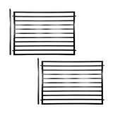 Aleko 2-Panel Fence Kit – MILAN Style – 8x5 ft. Each