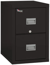 FireKing Patriot 2-Drawer 25" Deep 1-Hour Rated Fireproof File Cabinet, Letter & Legal
