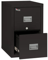 FireKing Patriot 2-Drawer 25" Deep 1-Hour Rated Fireproof File Cabinet, Letter & Legal