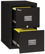 FireKing Patriot 2-Drawer 31" Deep 1-Hour Rated Fireproof File Cabinet, Legal