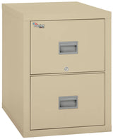 FireKing Patriot 2-Drawer 31" Deep 1-Hour Rated Fireproof File Cabinet, Legal