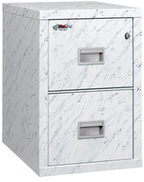 FireKing Turtle 2-Drawer 22" Deep 1-Hour Rated Fireproof File Cabinet, Letter & Legal