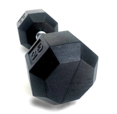 VTX by Troy 5 lb to 100 lb 8 Sided Rubber Encased Dumbbell Set (Without rack)