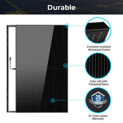 Sungold Power 440W MONO BLACK PERC SOLAR PANEL FULL PALLET (32 PANELS) UL 61730