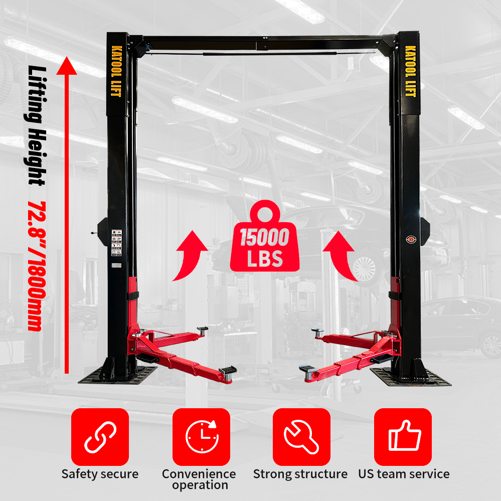 Katool KT-M150D 15,000 lbs 2 Post Lift