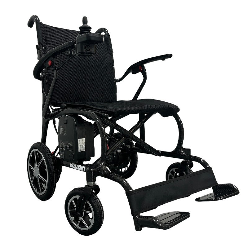 Helium 26 lbs Carbon Fiber Foldable Power Wheelchair