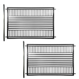 Aleko 2-Panel Fence Kit – BARCELONA Style – 8x5 ft.