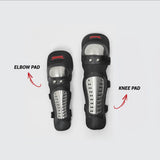 Yozma Elbow & Knee Pads Set – Protective Riding Gear