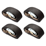 2" x 6' Cam Buckle Tie-Down Strap w/Snap Hook Ends