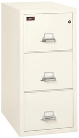 FireKing 3-Drawer 31" Deep 2-Hour Rated Fireproof File Cabinet, Letter