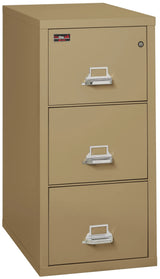 FireKing 3-Drawer 31" Deep 2-Hour Rated Fireproof File Cabinet, Letter