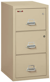 FireKing Safe-In-A-File 3-Drawer 31" Deep 1-Hour Rated Fireproof File Cabinet, Legal