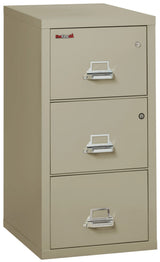 FireKing Safe-In-A-File 3-Drawer 31" Deep 1-Hour Rated Fireproof File Cabinet, Legal