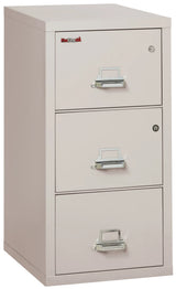 FireKing Safe-In-A-File 3-Drawer 31" Deep 1-Hour Rated Fireproof File Cabinet, Legal