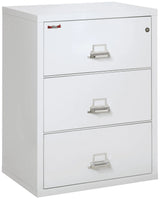 FireKing 3-Drawer 31" Wide 1-Hour Rated Lateral Fireproof File Cabinet