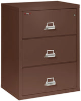 FireKing 3-Drawer 31" Wide 1-Hour Rated Lateral Fireproof File Cabinet