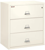 FireKing 3-Drawer 38" Wide 1-Hour Rated Lateral Fireproof File Cabinet
