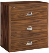 FireKing 3-Drawer 38" Wide 1-Hour Rated Lateral Fireproof File Cabinet