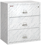 FireKing 3-Drawer 38" Wide 1-Hour Rated Lateral Fireproof File Cabinet