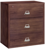 FireKing 3-Drawer 38" Wide 1-Hour Rated Lateral Fireproof File Cabinet