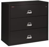 FireKing 3-Drawer 44" Wide 1-Hour Rated Lateral Fireproof File Cabinet