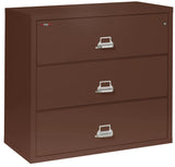 FireKing 3-Drawer 44" Wide 1-Hour Rated Lateral Fireproof File Cabinet