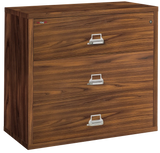 FireKing 3-Drawer 44" Wide 1-Hour Rated Lateral Fireproof File Cabinet