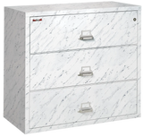 FireKing 3-Drawer 44" Wide 1-Hour Rated Lateral Fireproof File Cabinet