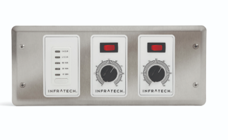 Infratech 30-4046 2-zone Analog Controller With Digital Timer