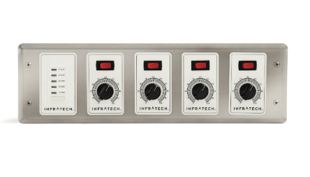 Infratech 30-4048 4-zone Analog Controller With Digital Timer