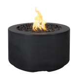The Outdoor Plus 32" Florence Concrete Fire Pit / 18" Tall