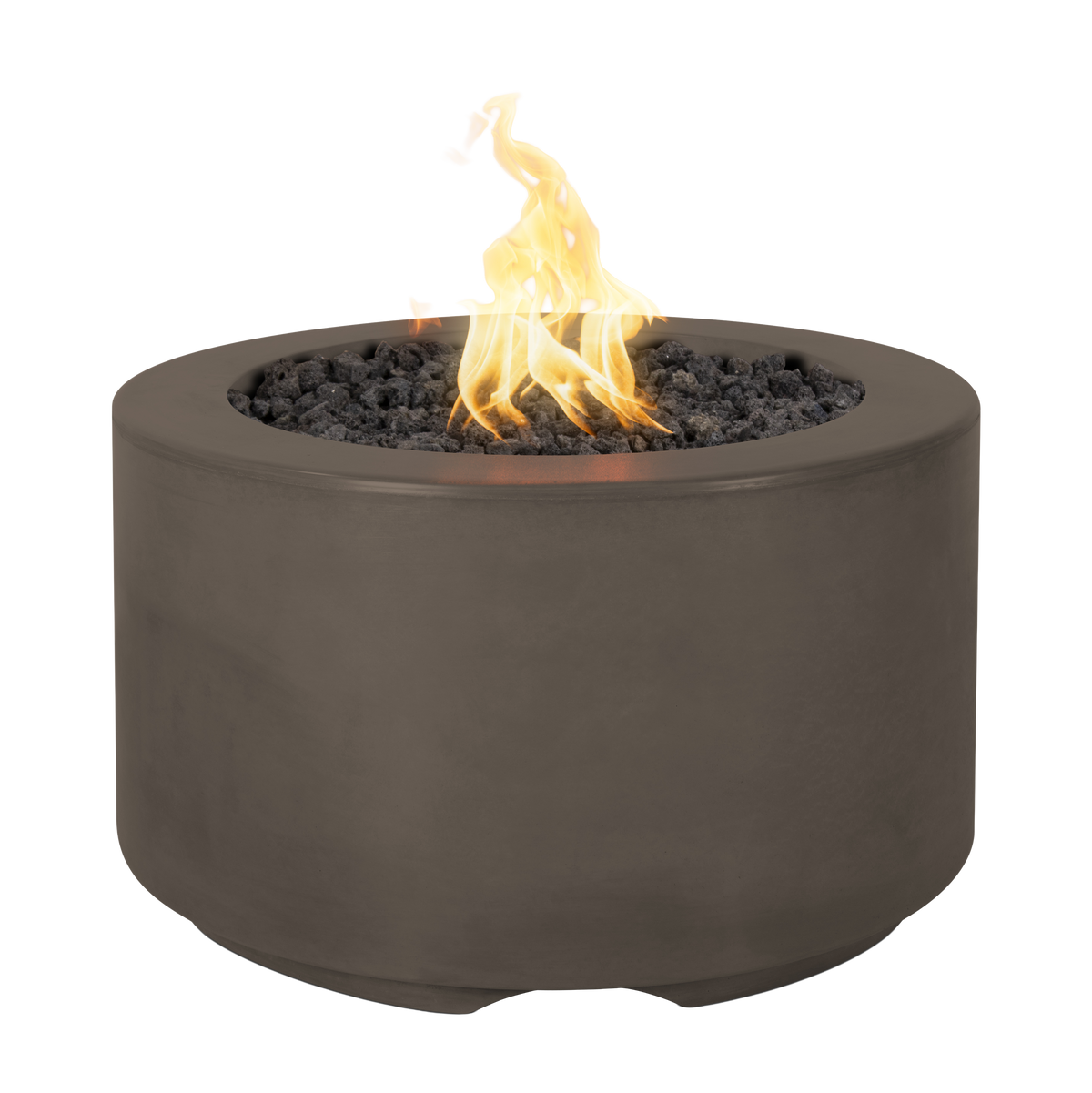 The Outdoor Plus 32" Florence Concrete Fire Pit / 18" Tall