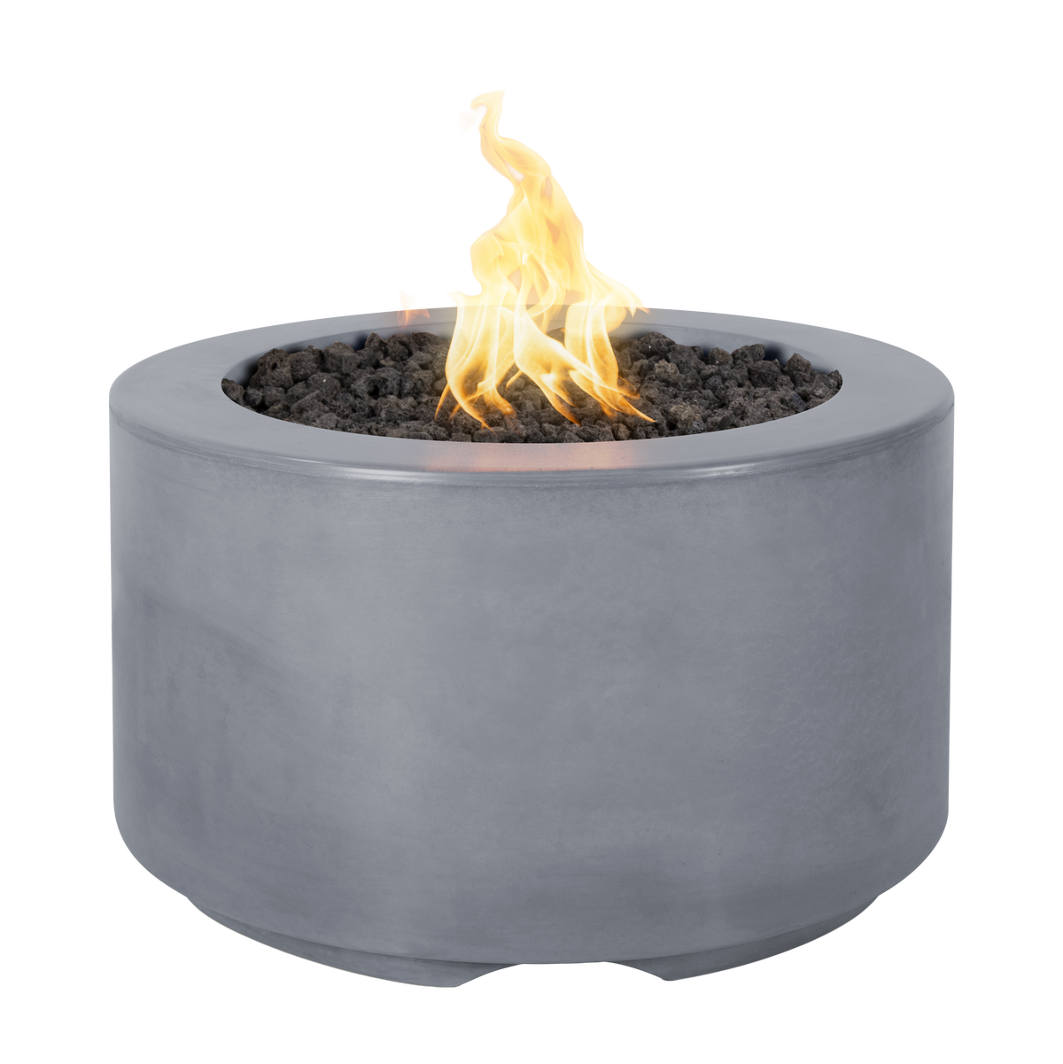 The Outdoor Plus 32" Florence Concrete Fire Pit / 18" Tall