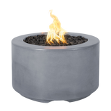 The Outdoor Plus 32" Florence Concrete Fire Pit / 18" Tall