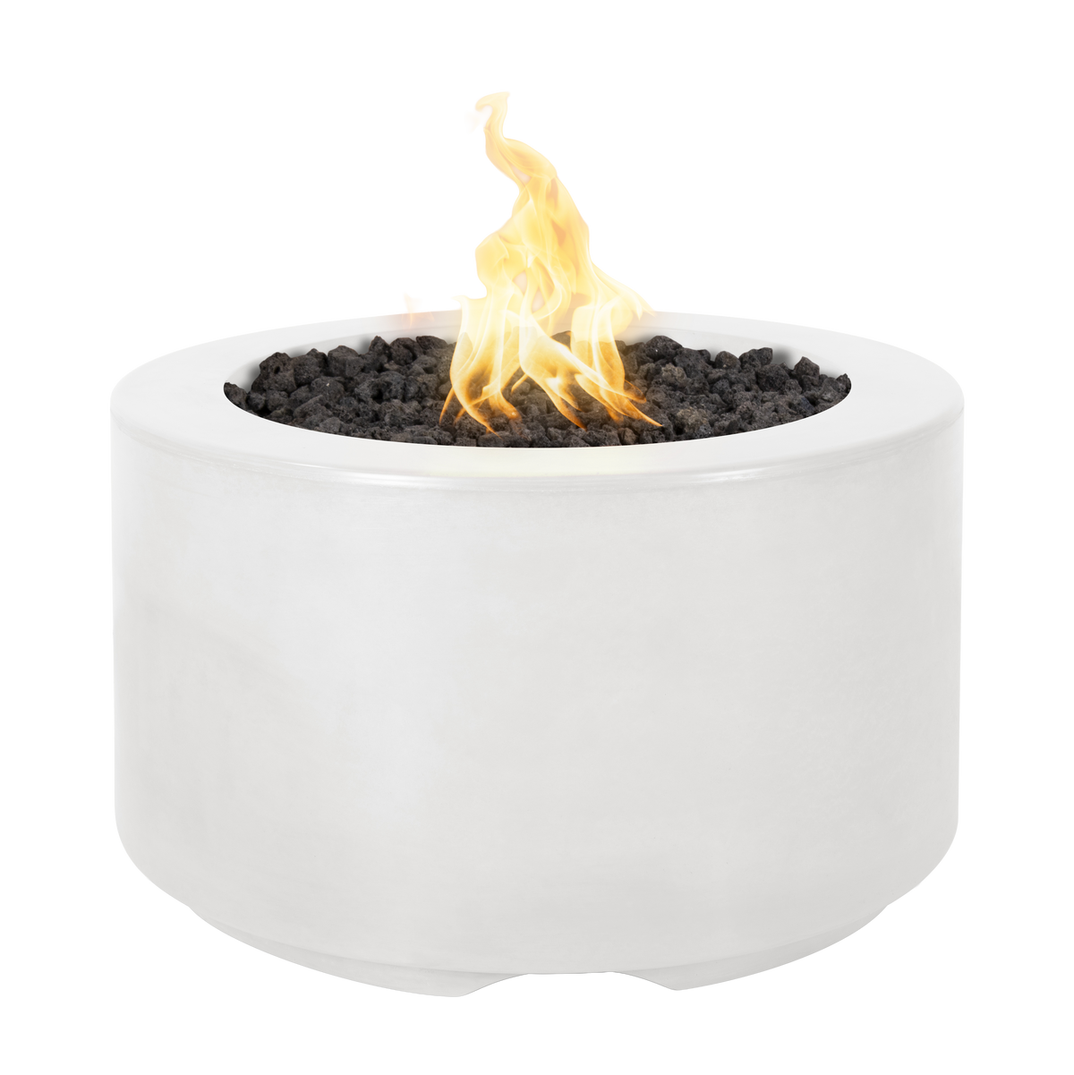 The Outdoor Plus 32" Florence Concrete Fire Pit / 18" Tall