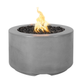 The Outdoor Plus 32" Florence Concrete Fire Pit / 18" Tall