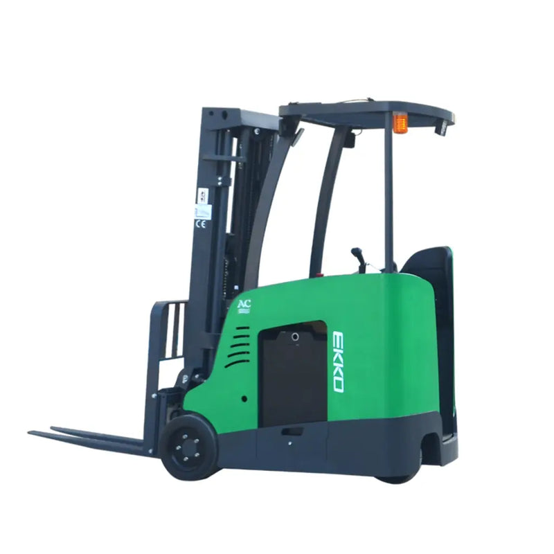 EKKO EK18RF-Li Stand-up Rider Electric Forklift, 4000 lbs Capacity, 216