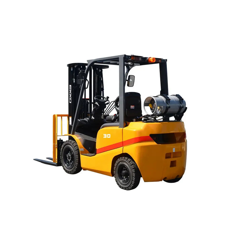 EKKO EK30TLP Pneumatic Liquid Propane Forklift (LPG) 6000 lbs Capacity, 185