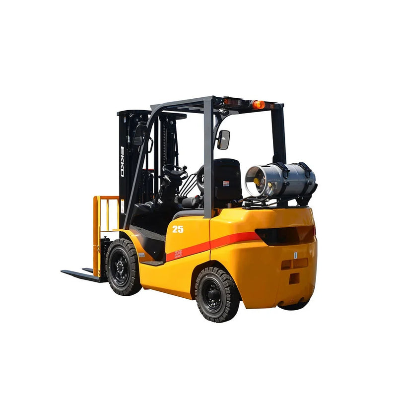 EKKO EK25TLP Pneumatic Liquid Propane Forklift (LPG) 5000 lbs Capacity, 185