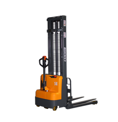 EKKO Lift Electric Straddle Stacker 3,000 lbs Capacity - 118" & 138" Height EB14C-138 EB14C-118