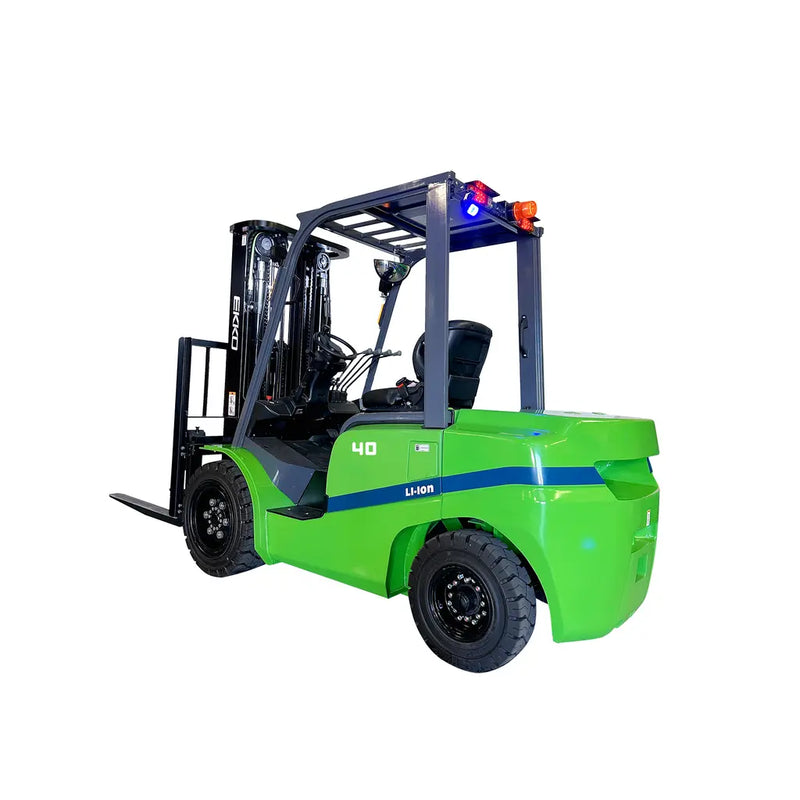 EKKO EK40GT-Li Lithium Powered 4-Wheel Electric Forklift 8500 lbs Capacity, 185