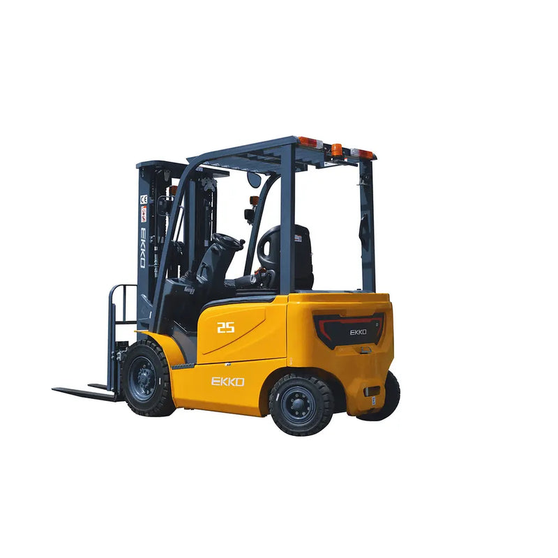 EKKO EK25GB 4-Wheel Electric Forklift 5000 lbs Capacity, 189