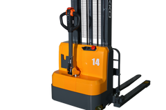 EKKO Lift Electric Straddle Stacker 3,000 lbs Capacity - 118" & 138" Height EB14C-138 EB14C-118