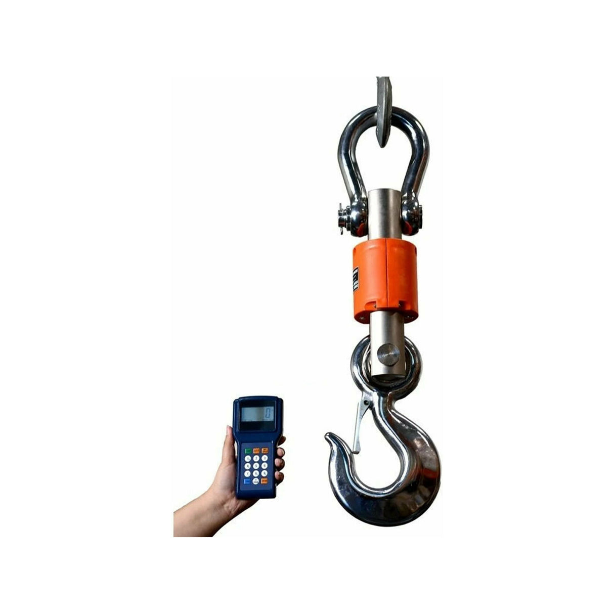 Liberty SL-W-CR-20k Wireless Crane Scale 300 ft range Hanging Scale, 20,000 lbs x 5 lb