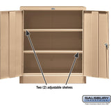 36" Wide Counter Height Storage Cabinet - 42" High - 18" Deep by Salsbury